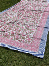 Pareo rosa azul