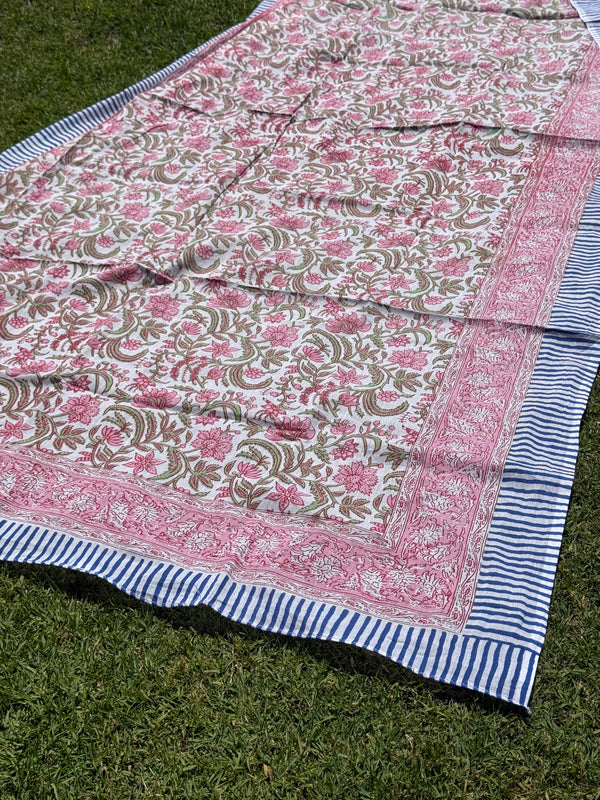 Pareo rosa azul