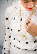 Colgante Corazón Piedra