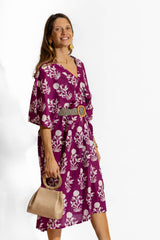 Vestido Caftán Buganvilla