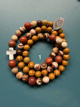 Rosario pulsera collar medalla