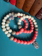 Rosario pulsera collar medalla