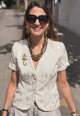 Broche lagarto