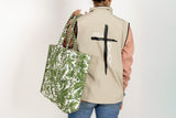 Chaleco con interior polar Solo Dios Anawim Beige