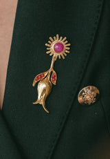 Broche Girasol