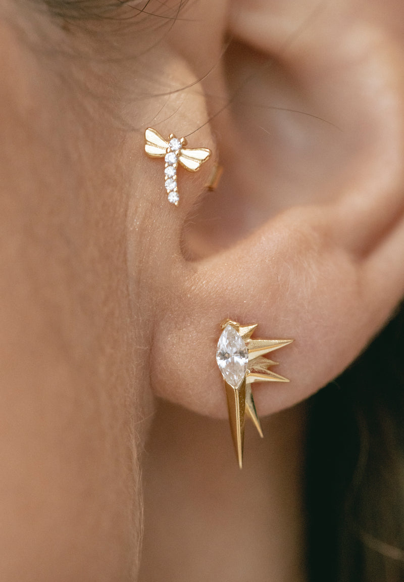 Pendientes Libélula Brillante