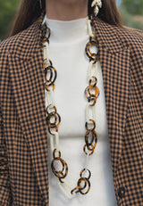 Collar eslabones carey