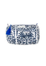 Neceser estampado flores azul