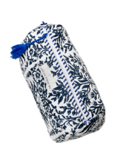 Neceser estampado flores azul