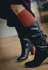 Calcetines tricolor verde