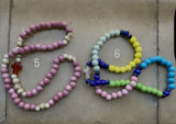 Pulsera collar Rosario Cerámica tres vueltas