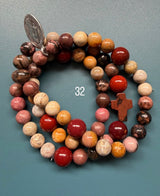 Rosario pulsera collar medalla