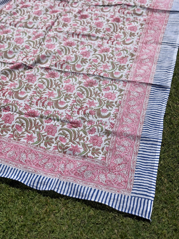 Pareo rosa azul