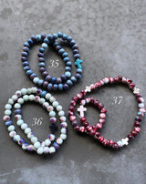 Pulsera Rosario Cerámica Muñeca grande