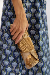 Bolso yute joya verde