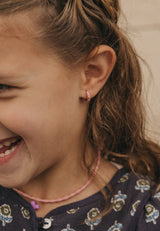 Aros summer Rosa Claro