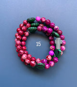 Rosario pulsera collar piedra niño