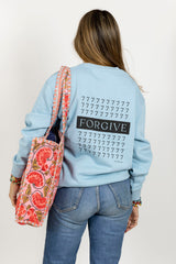 Sudadera Anawim Forgive Celeste