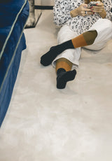 Calcetines tricolor negro