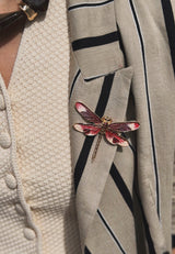 Broche libélula