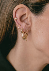 Pendientes brillante pequeño