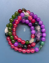 Rosario pulsera collar corazón