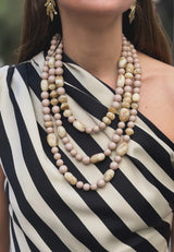 Collar triple beige