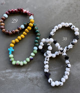 Pulsera Rosario Cerámica Muñeca grande