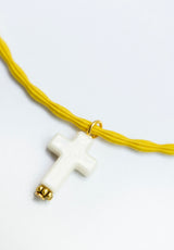 Colgante elástico cruz