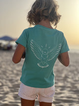 Camiseta Revolution niño Dear Prudence Anawim blanca