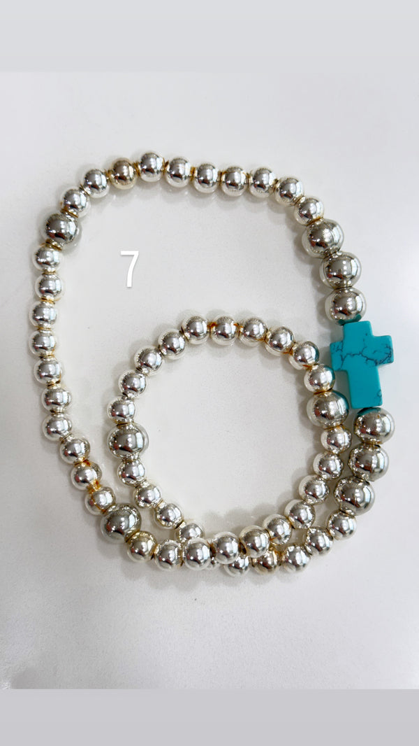 Rosario Collar 2 Vueltas plata
