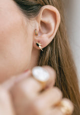 Pendientes Relámpago negro