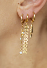 Aros estrellita y cadena