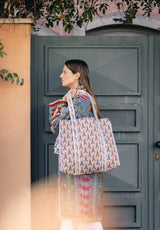 Bolso Tote Bag campanilla gris