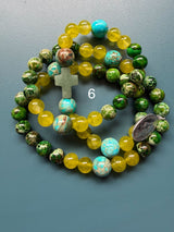 Rosario pulsera collar medalla
