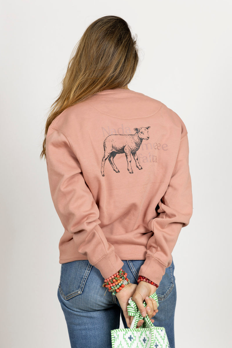 Sudadera Anawim Nada Me Falta Rosa