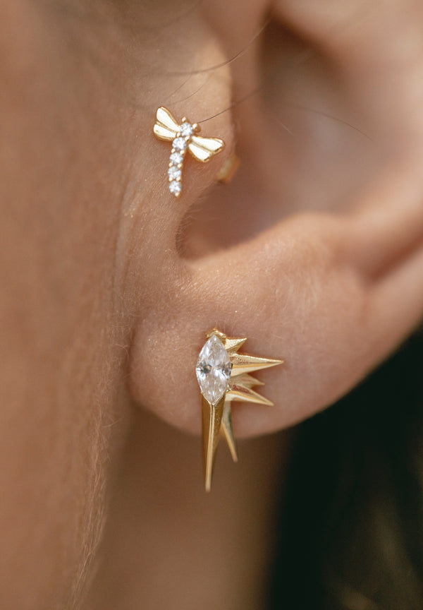 Pendientes Libélula Brillante