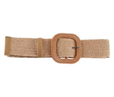 Cinturón Cuadrado Camel