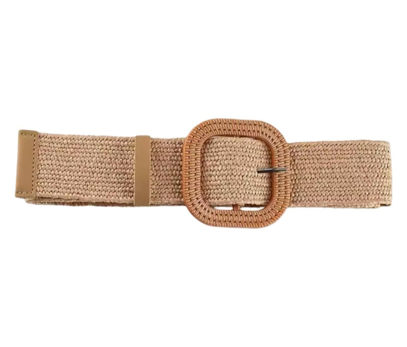 Cinturón Cuadrado Camel