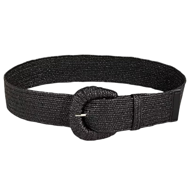 Cinturón Ovalado Negro
