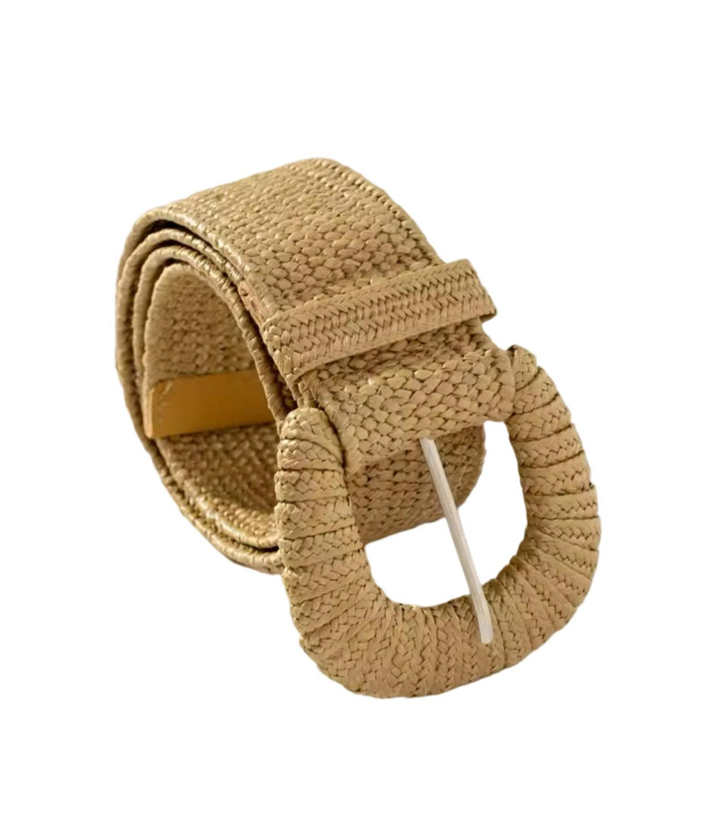 Cinturón Ovalado Camel