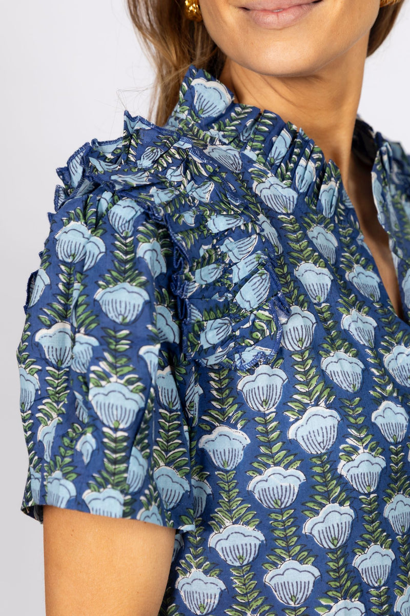 Vestido Tulipán Azul