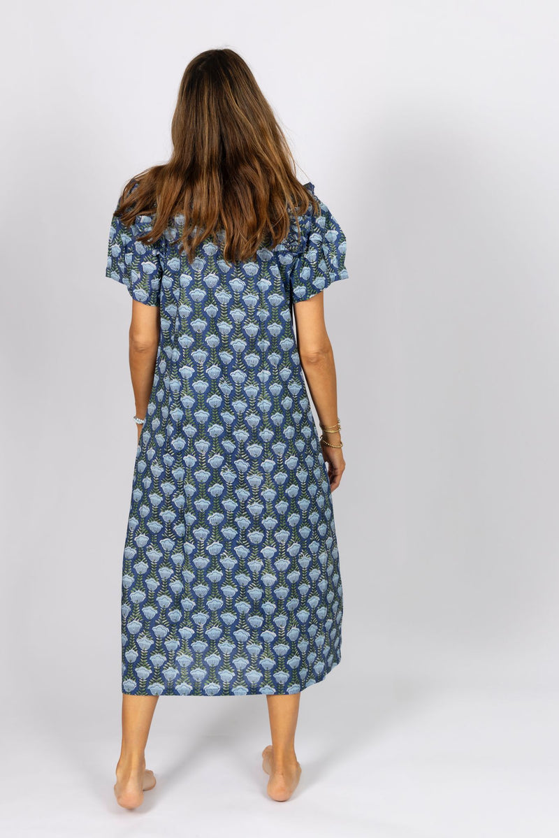 Vestido Tulipán Azul