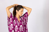 Vestido Caftán Buganvilla