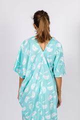 Vestido Caftán Verdeagua