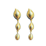Pendientes Lágrima triple