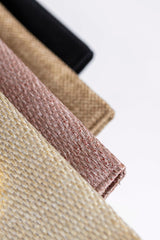 Bolso yute dorado metalizado
