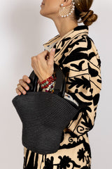 Bolso sombrero negro