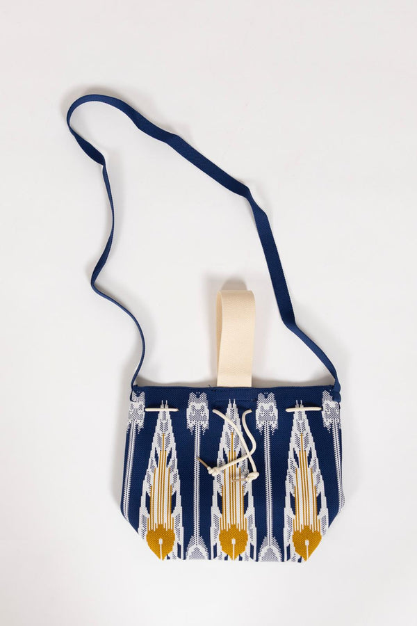 Bolso étnico azul
