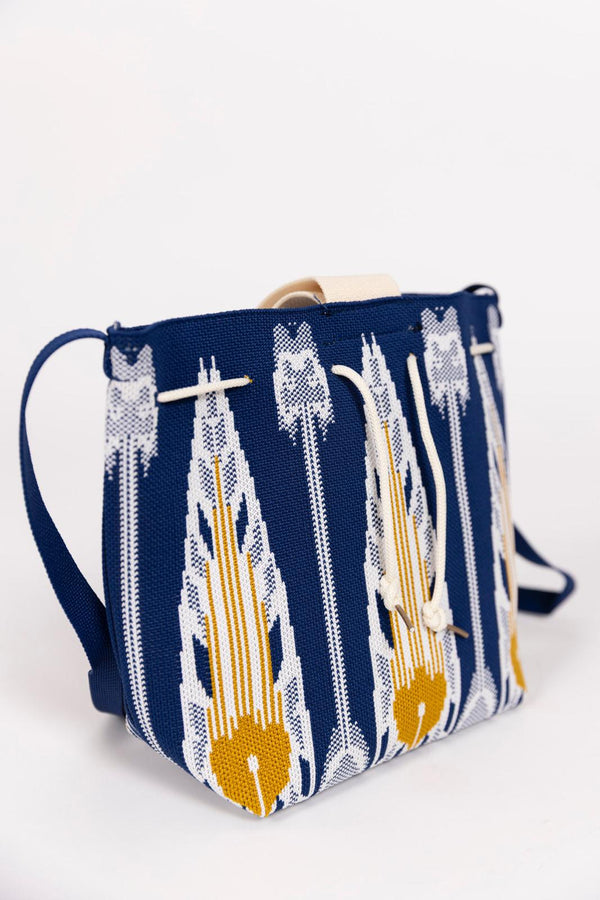Bolso étnico azul